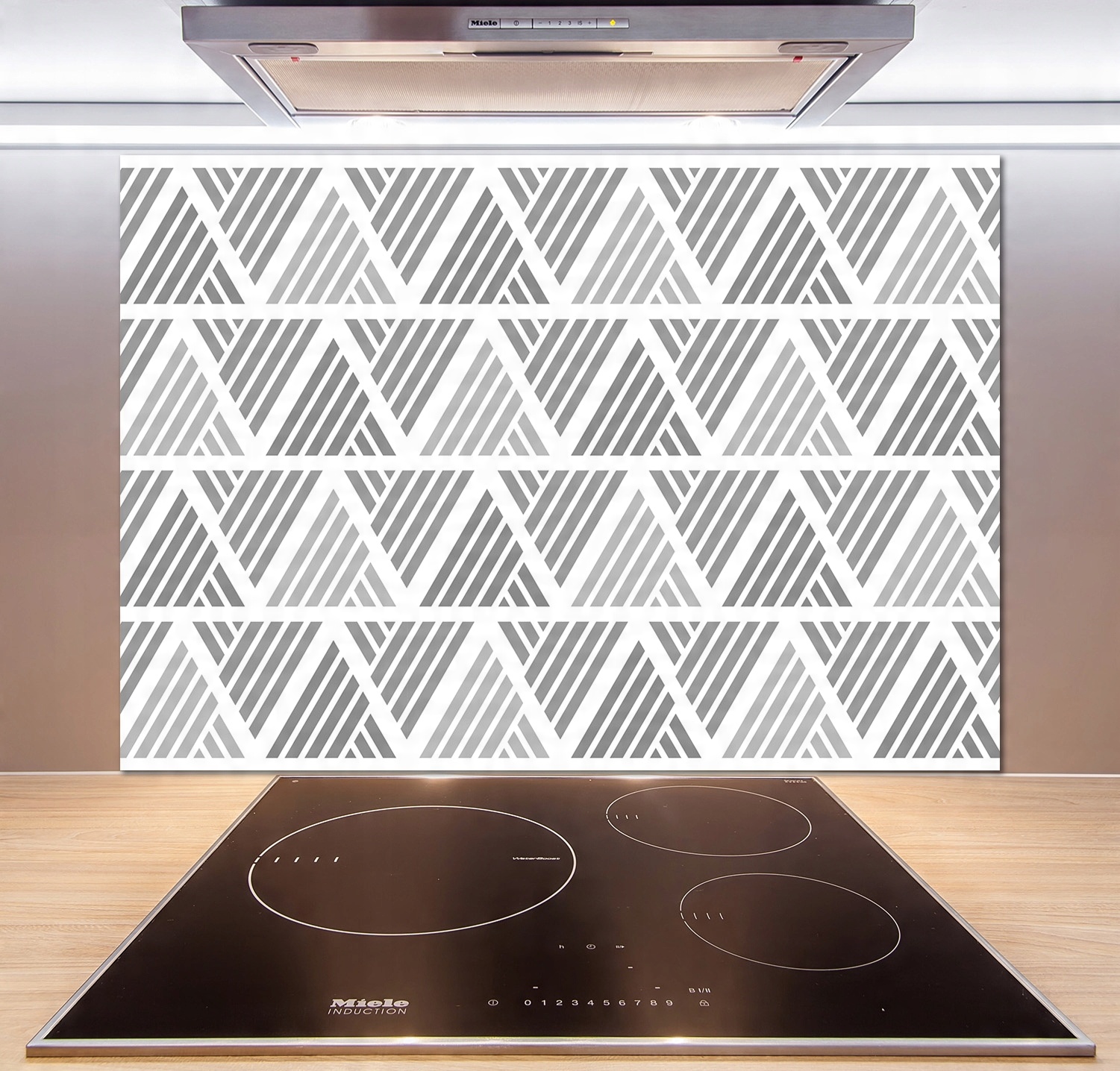 

Panel do kuchni Geometryczne tło 100x70 cm + Klej