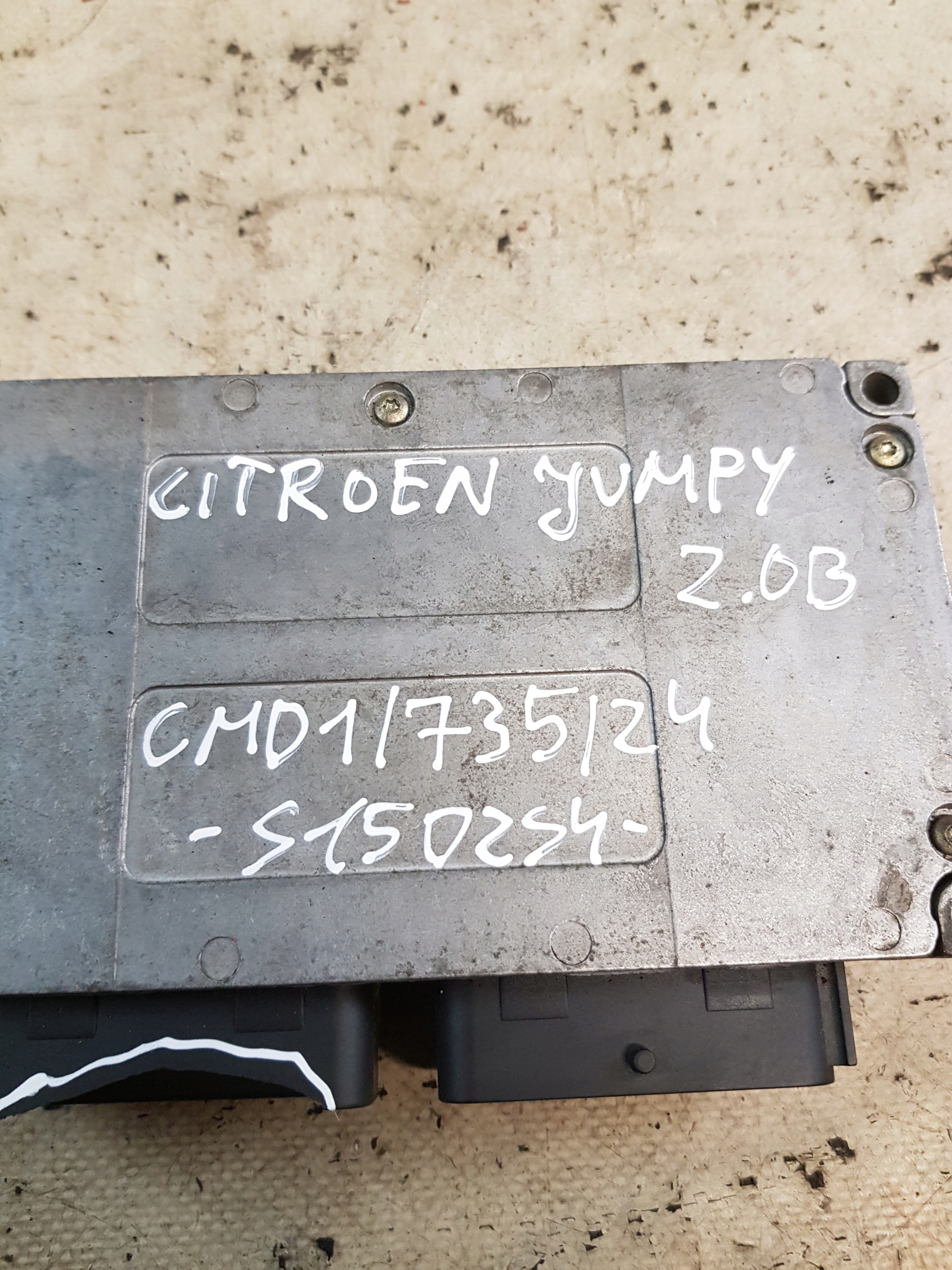 computer Motore PSA 9642160980 S118027501D CITROEN JUMPY 2.0B