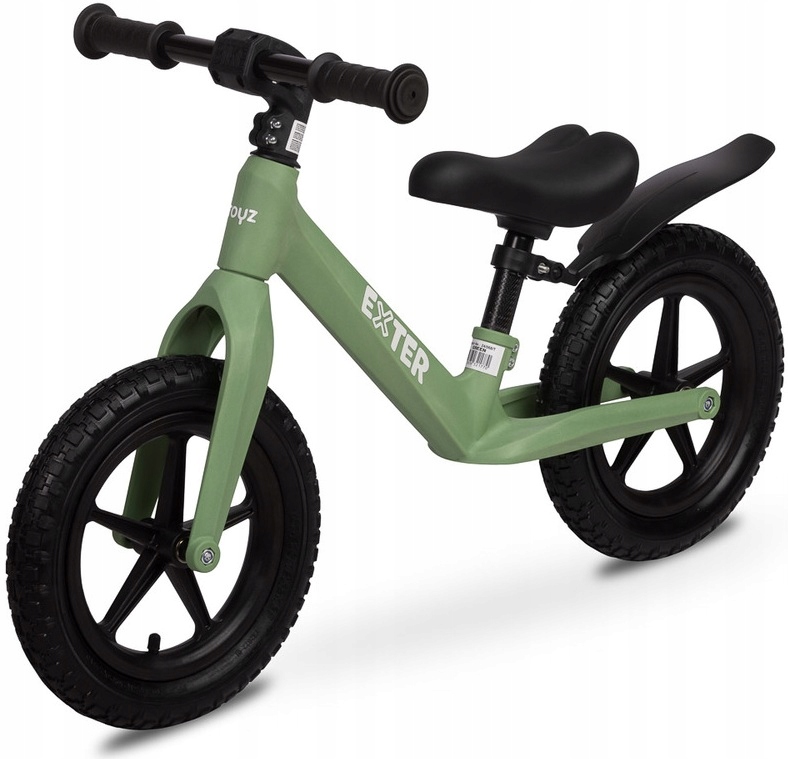 Dziecięcy Rowerek Biegowy Lekki Exter Green Toyz