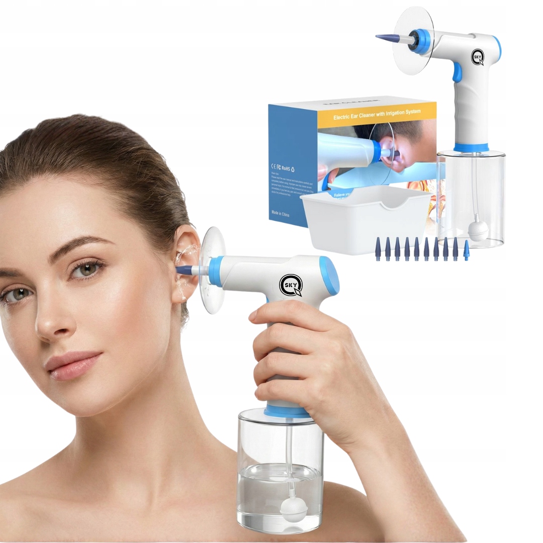 Bezprzewodowy Irygator Uszu Do Czyszczenia Urządzenie Do Płukania Woskowiny
