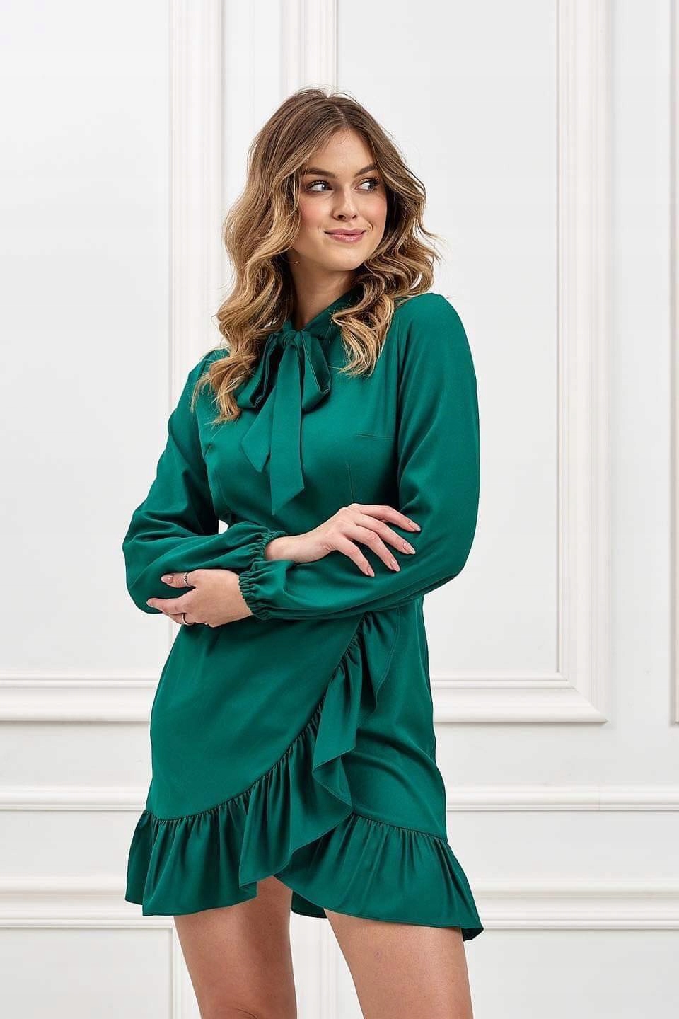 Šaty Zelená model 0794 Lalous vel L