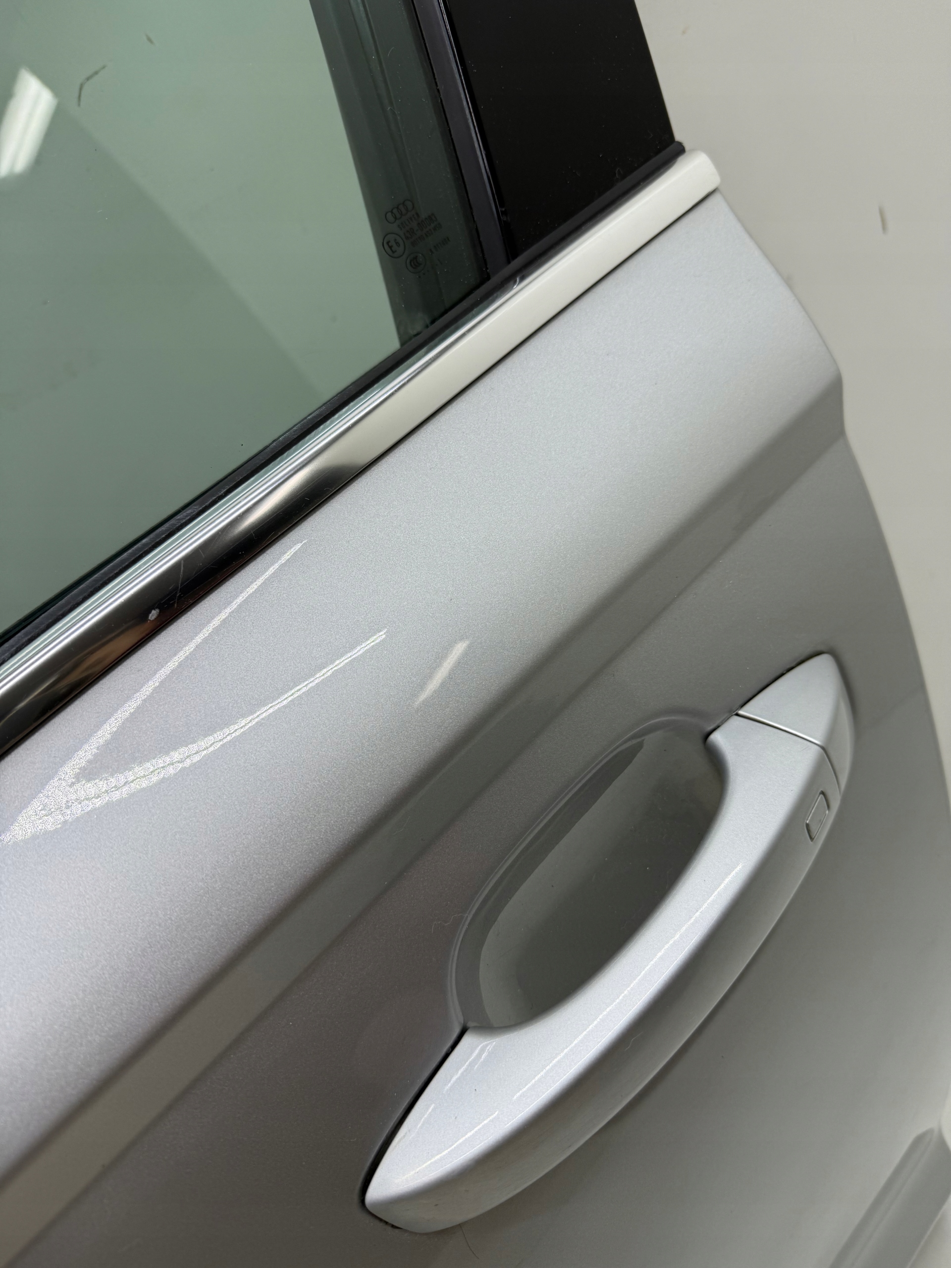 AUDI A6 S6 C7 door driver´s left front LX7W silver