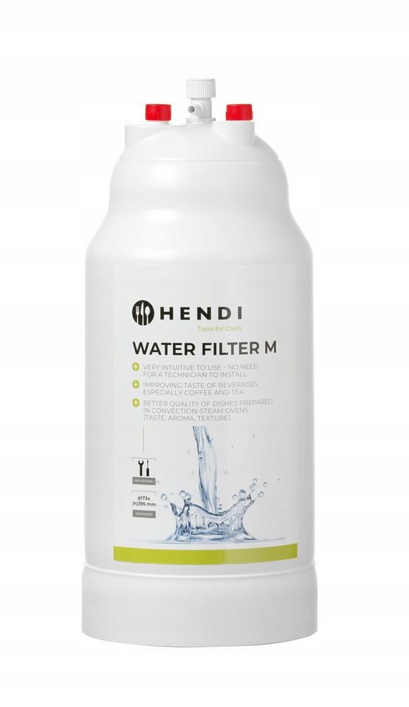 Filter na úpravu vody L priemer 173 x 395 mm 4 l/min Hendi 237793