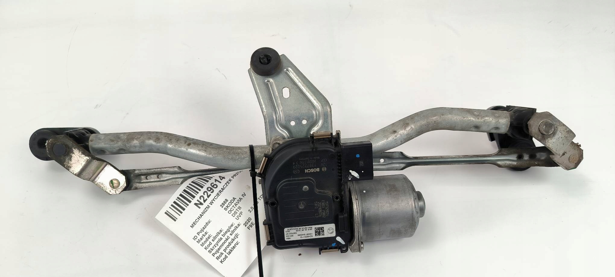 wiper mechanism front 5E4955119 SKODA OCTAVIA IV