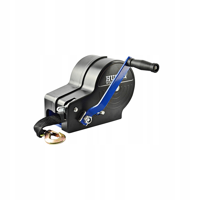 Ruční naviják pro lodě skútrů s pásem v pouzdře 2500 lbs 1134 kg