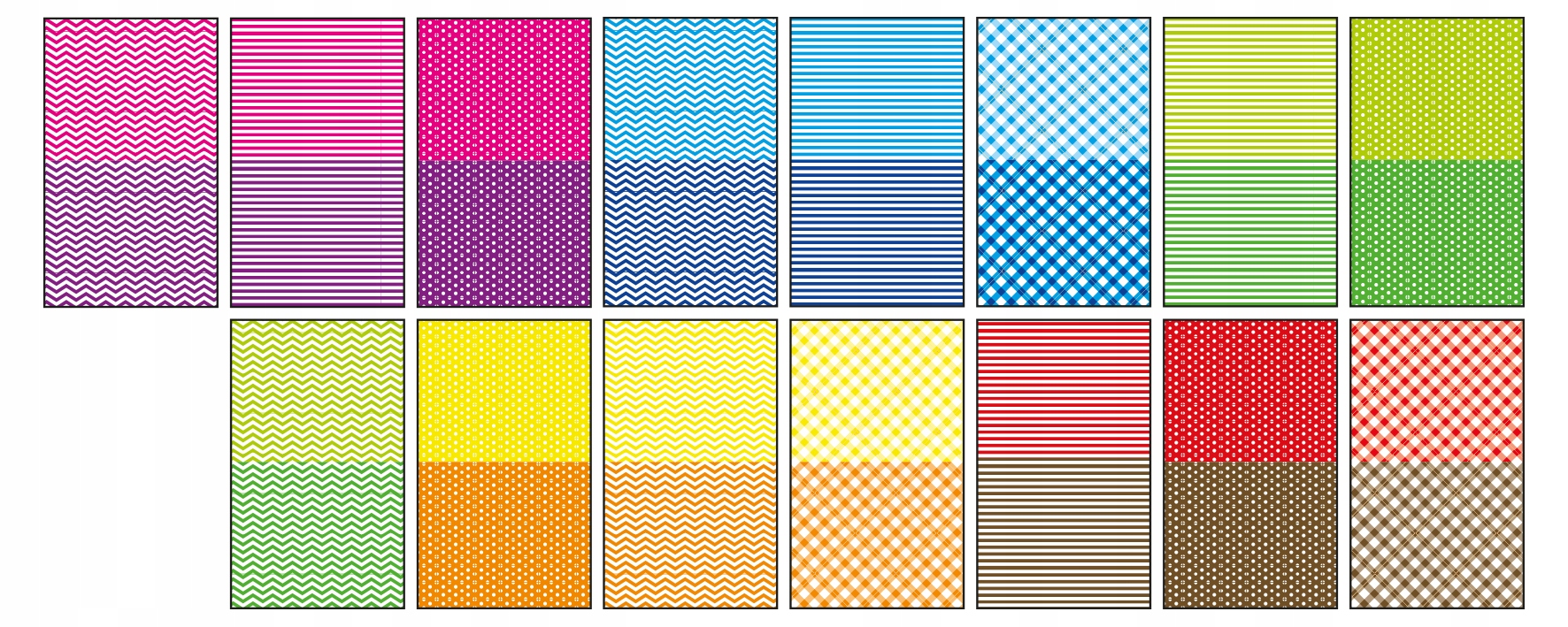 Blok z motywami Happy Color Basic A4 30 wzorów EAN (GTIN) 5905130034374