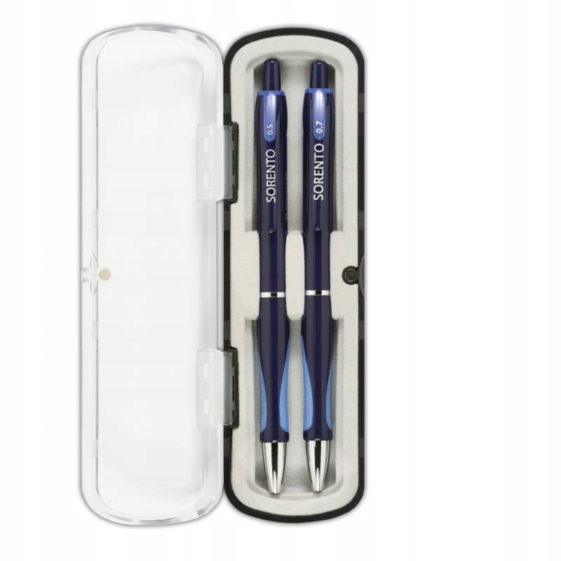 KOMPLET DŁUGOPIS Z OŁÓWKIEM SORENTO W ETUI