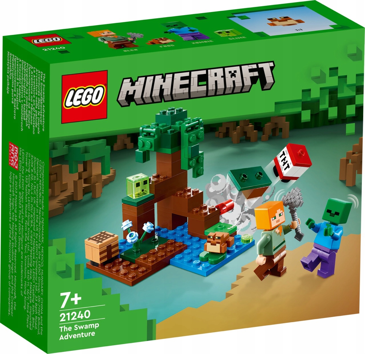 LEGO Minecraft 21240 Przygoda na mokradłach Marka LEGO