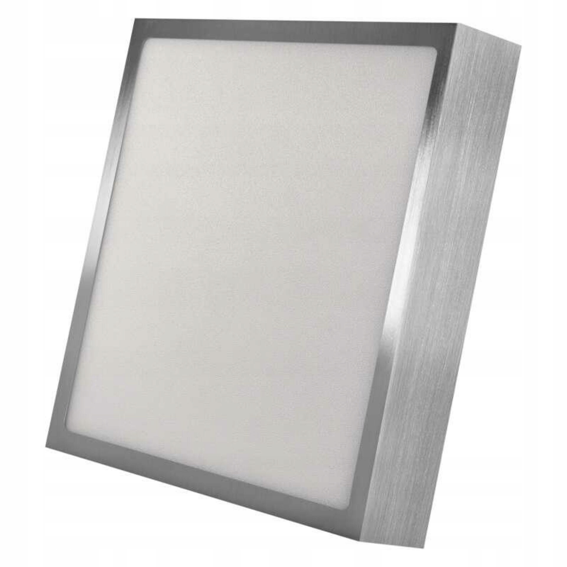 Emos Led svítidlo Nexxo broušený nikl, 22,5 x 22,5 cm, 21 W, teplá/neutráln
