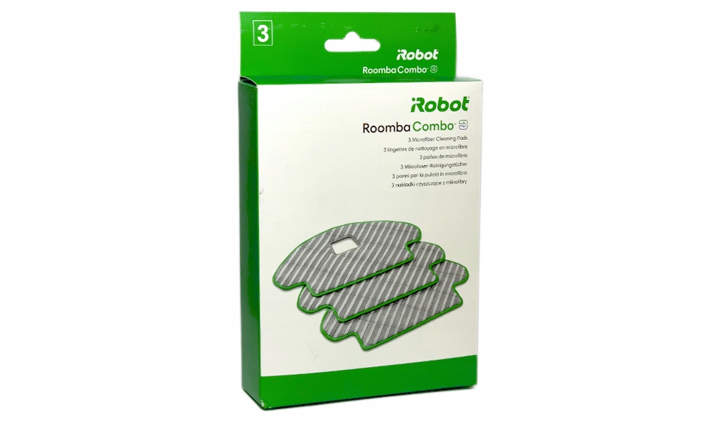 Sada 3 nástavců pro mopování iRobot Roomba Combo