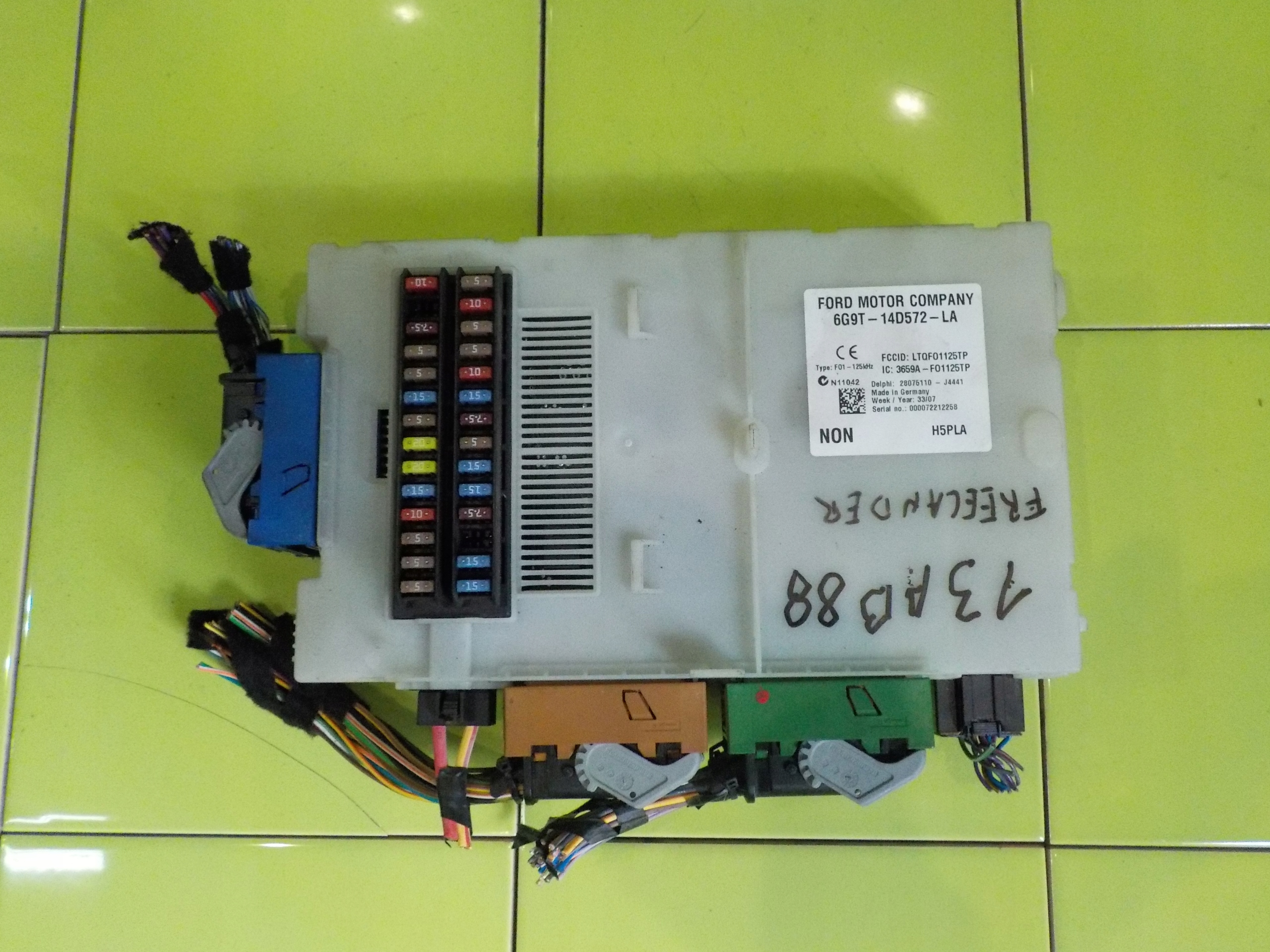 LAND ROVER FREELANDER II 2.2 TD4 07r modul BSI 6G9T-14D572-LA