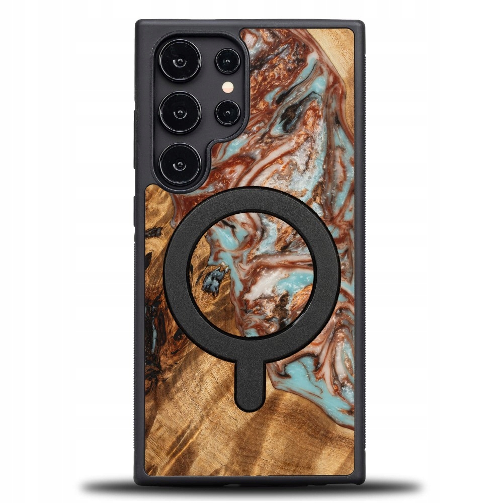 Pouzdro Bewood Unique pro Samsung Galaxy S25 Ultra Planety Jupiter s MagSafe