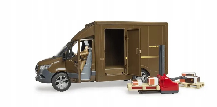 Samochód dostawczy Bruder Mercedes-Benz UPS Marka Bruder