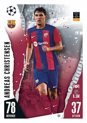 Match Attax 2023/24 121 Andreas Christensen Topps