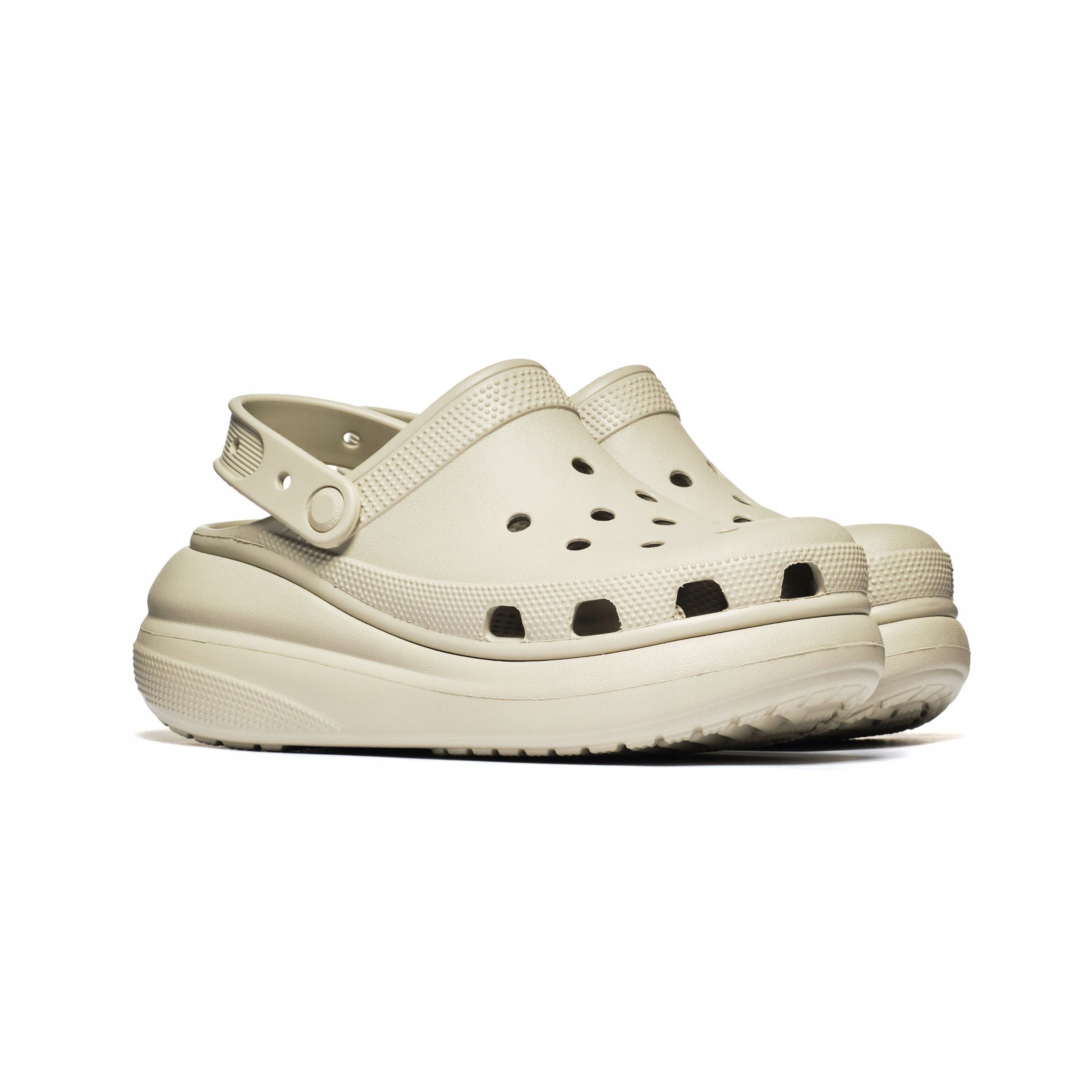 Nazouváky Crocs Classic Crush Clog Šedá 39-40 Unisex