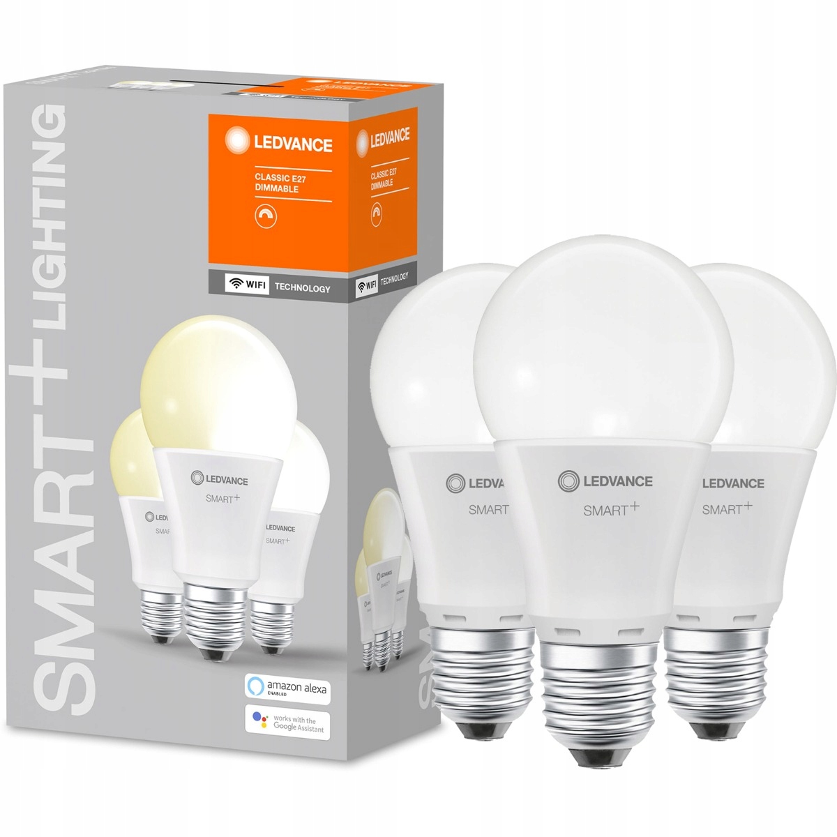3x Żarówka LED E27 14W 2700K smart+ WiFi LEDVANCE