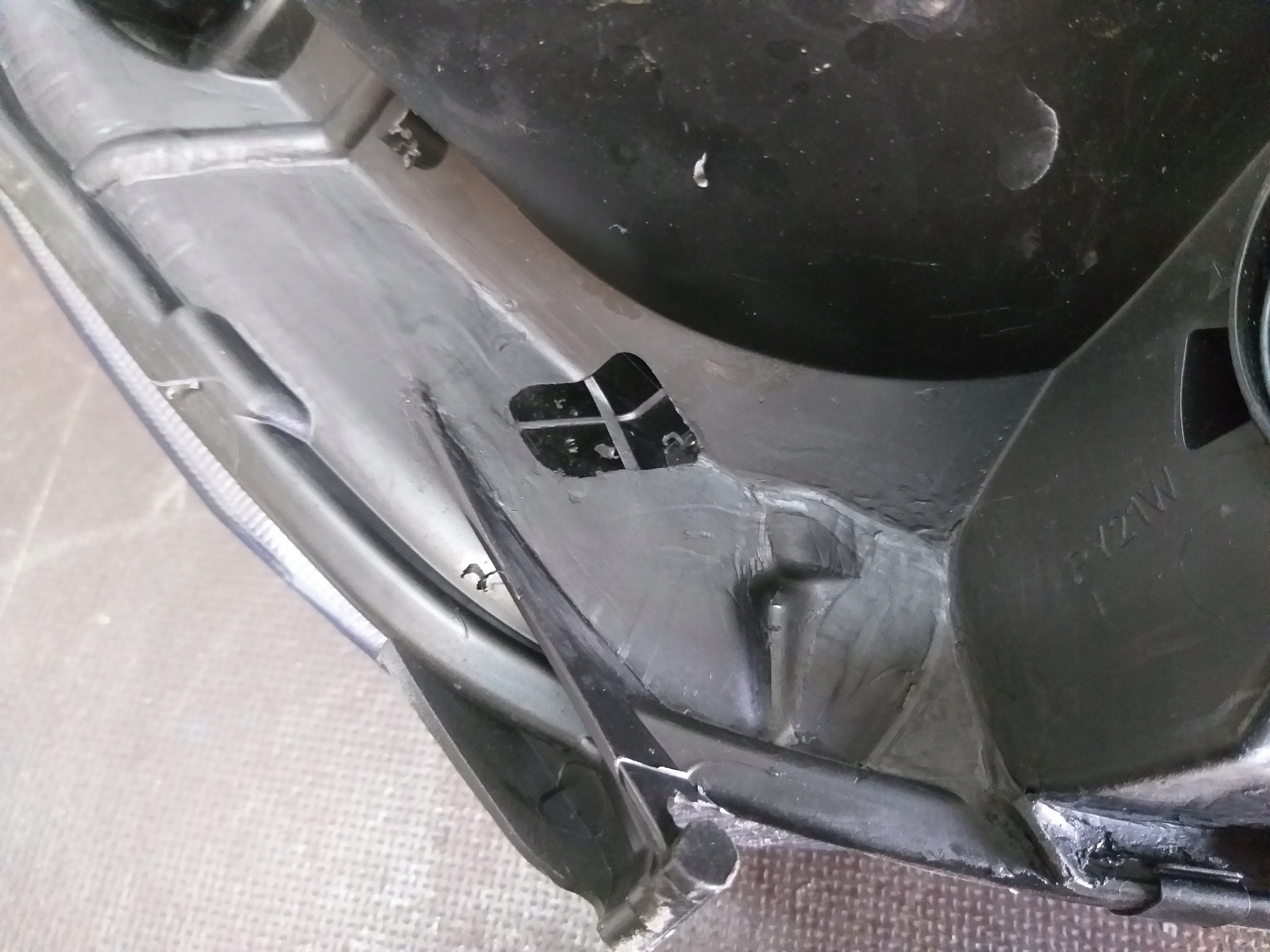 light front left FORD TRANSIT CUSTOM LIFT XENON