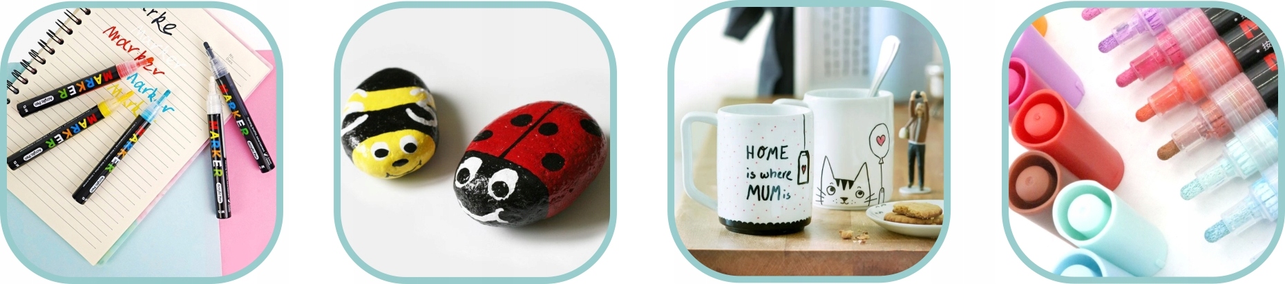 Marker akrylowy 1-2 mm czarny MG 4778 A'6