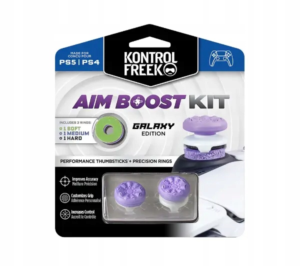 Nakładki SteelSeries Kontrolfreek RP-2807-PS5 FPS Aim Boost Kit Galaxy