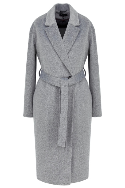 Podzimní-zimní kabát Zartex Selena Světle šedá XL Aw 24