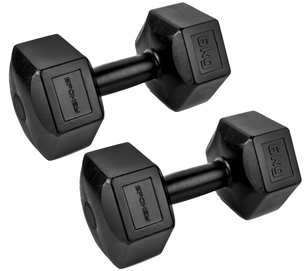 

Spokey Hantle Cieżarki Do Ćwiczeń Fitness 2x6 kg