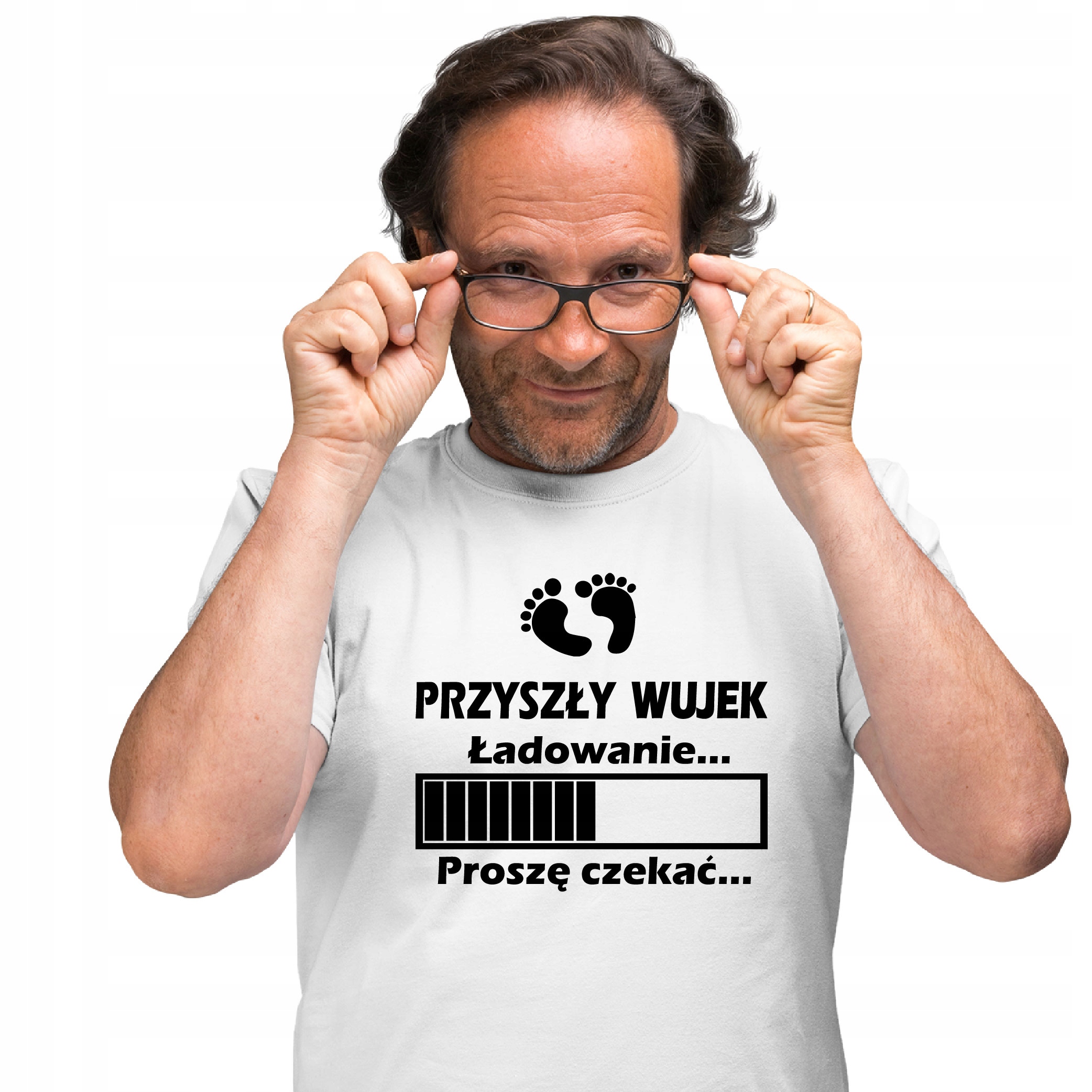 

Tshirt Prezent Dla Wujka Najlepszy Przyszły Wujek