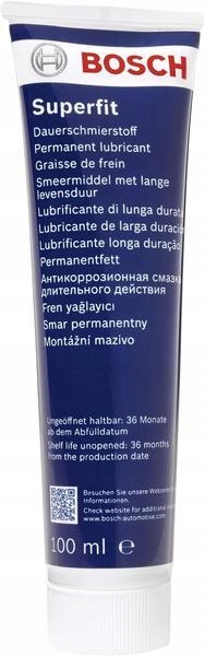 BOSCH SUPERFIT SMAR DO HAMULCÓW I ZACISKÓW 100ML