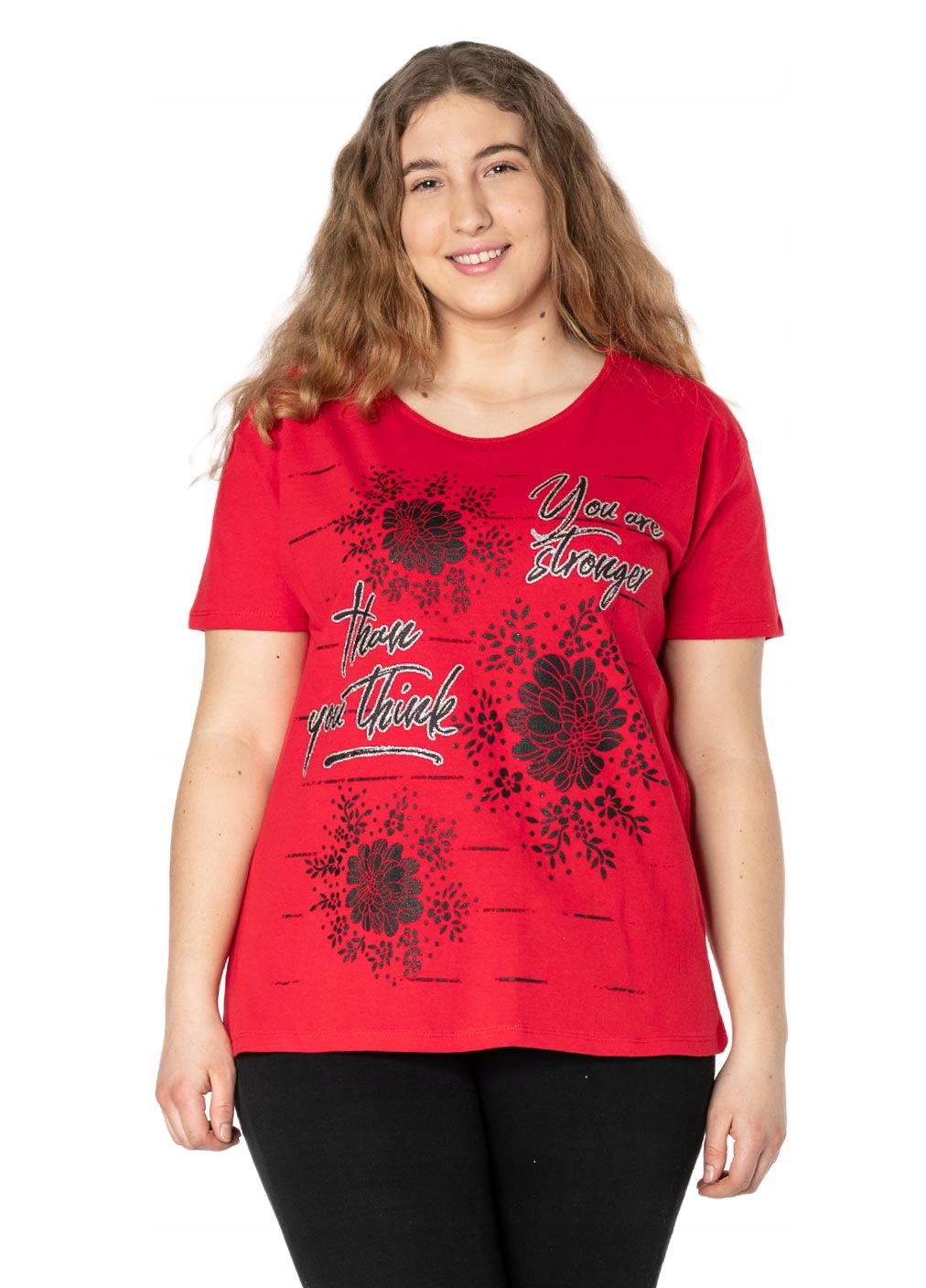 

Duża Koszulka Bluzka Damska Podkoszulek KD06-3 5XL