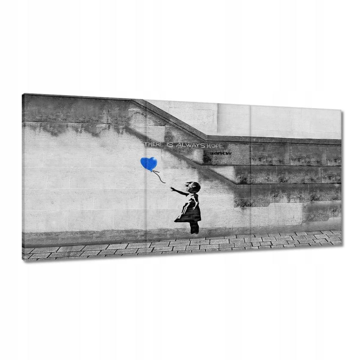 Obrazy 180x90 Banksy Always Hope Mural