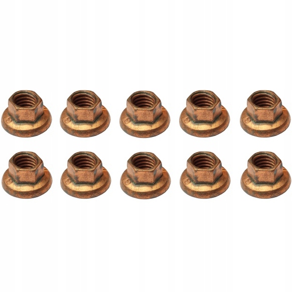 NAKRĘTKI KOLEKTORA WYDECHOWEGO M8 x 125 10 SZTUK