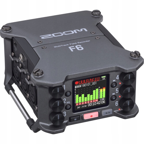 Zoom F6 - cyfrowy rejestrator audio 32bit / 6 wejść - Dystrybutor