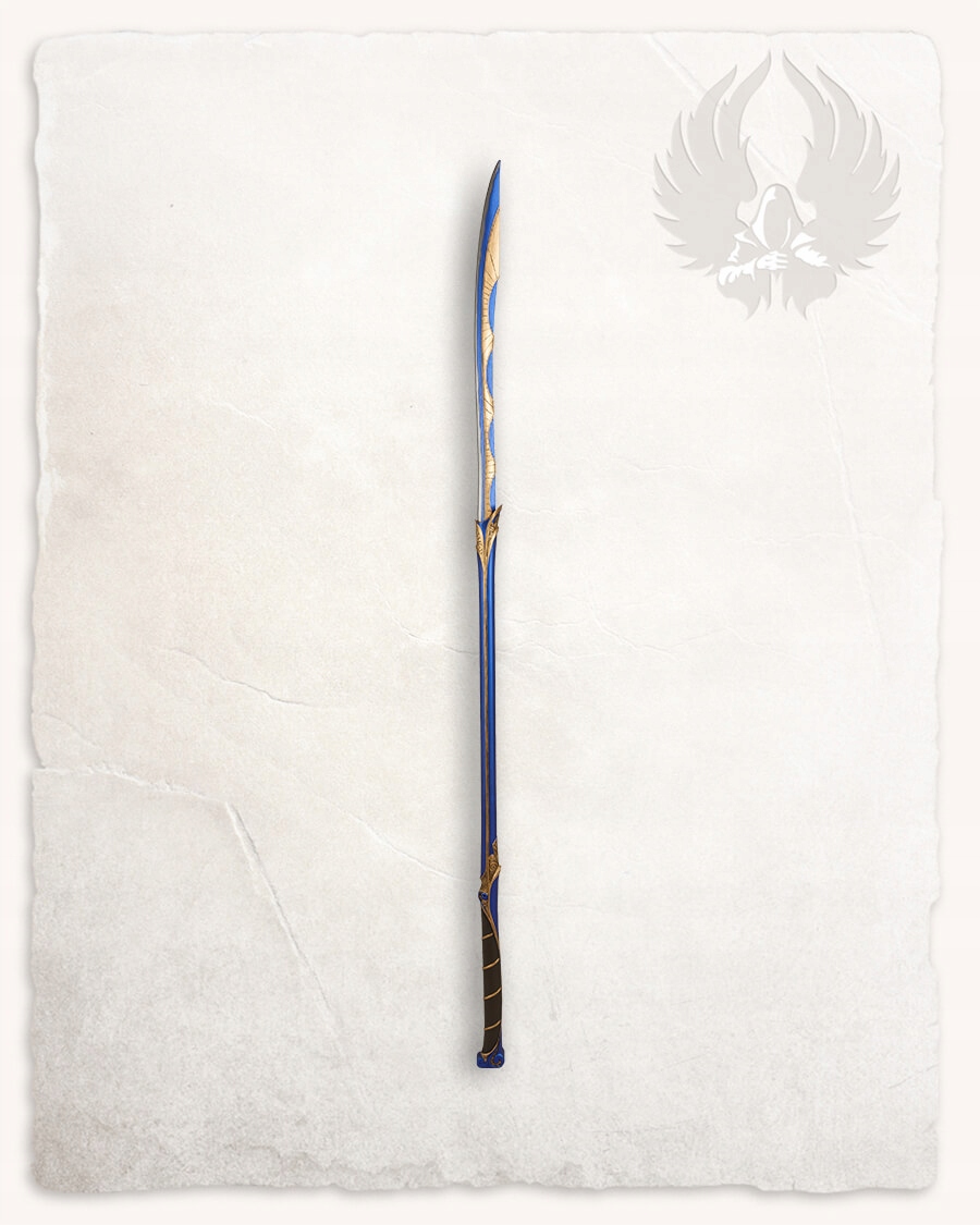 Ethestel Naginata Modrá Pěnová Zbraň Larp