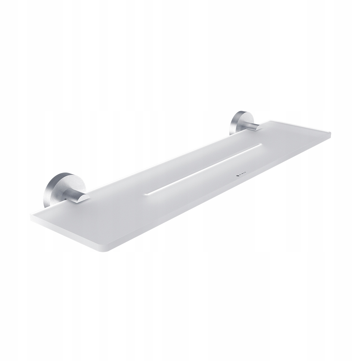 Nimco Unix nerez police do kúpeľne s otvormi, brúsená nerez, 50 cm 45