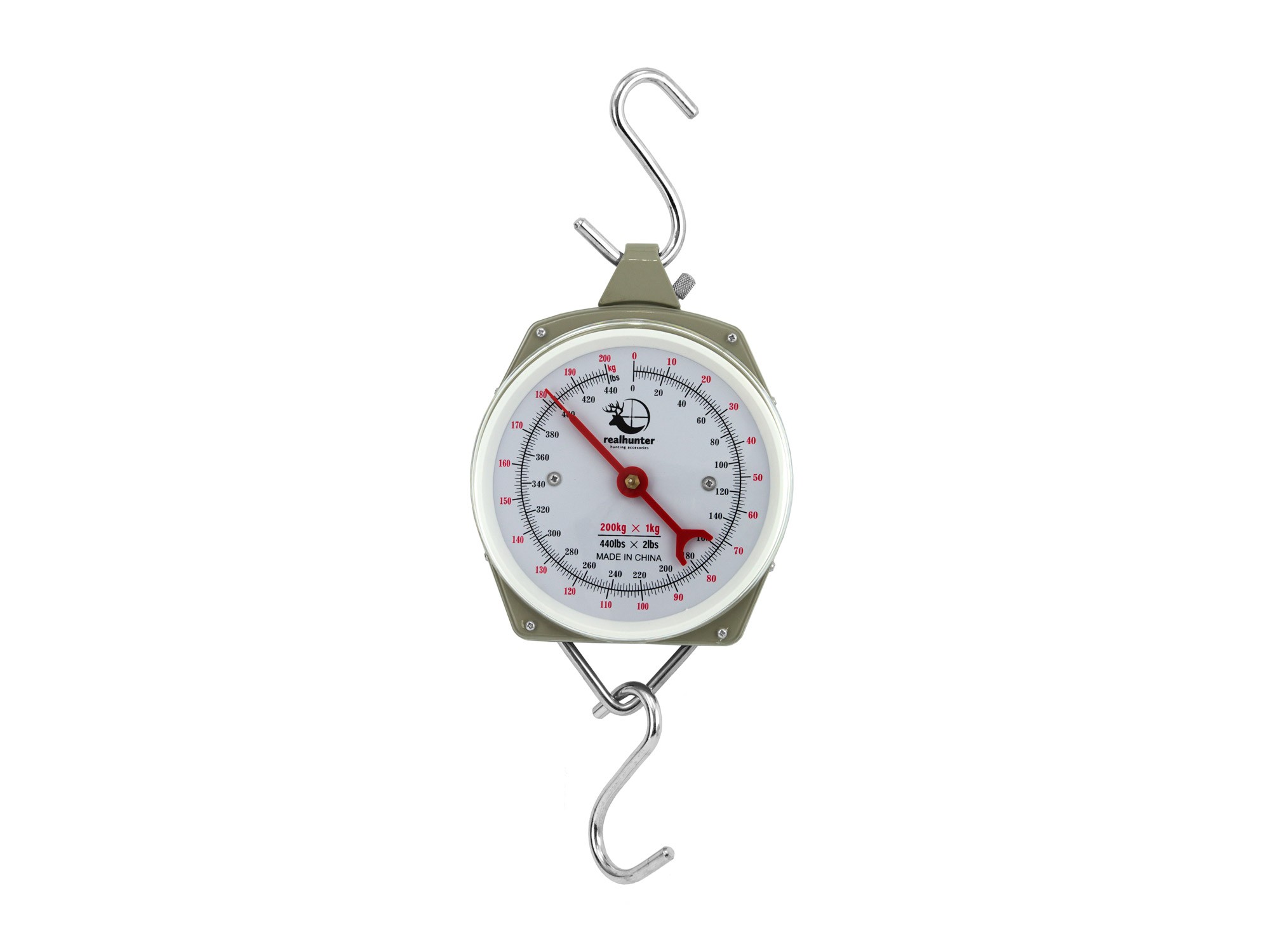 Waga hakowa zwierzynę Real Hunter 200 kg ważenia tuszy zwierzyny myśliwska