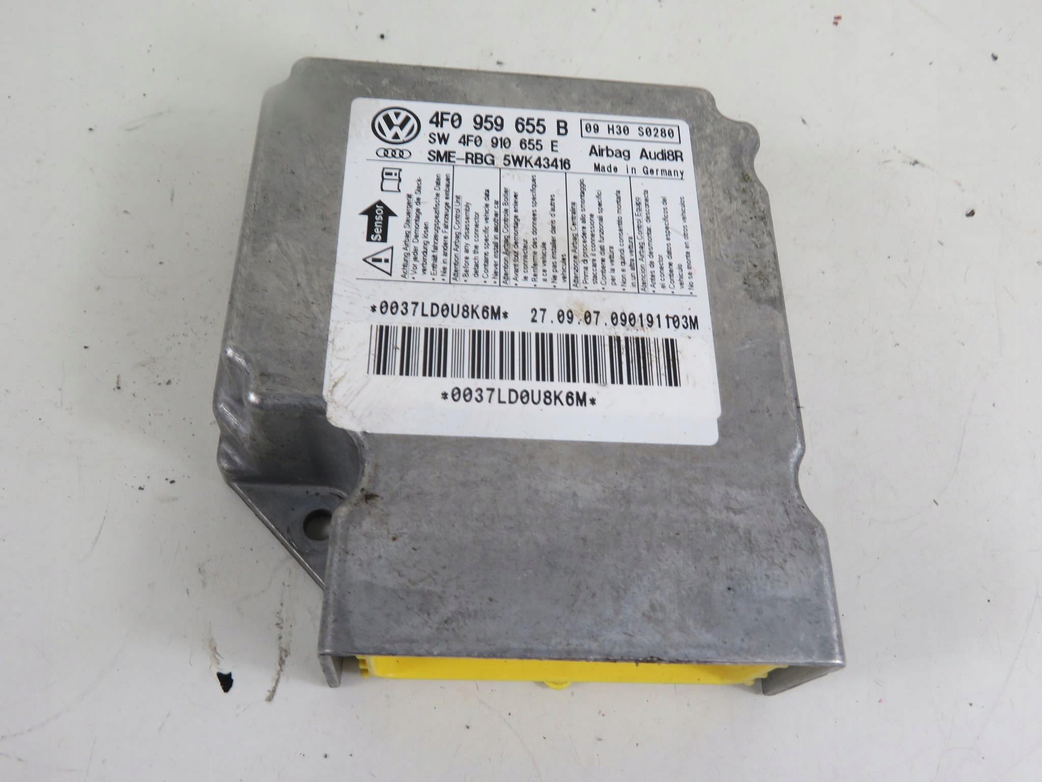 MODUŁ AIRBAG AUDI A6 Avant (4F5, C6) 4F0959655B