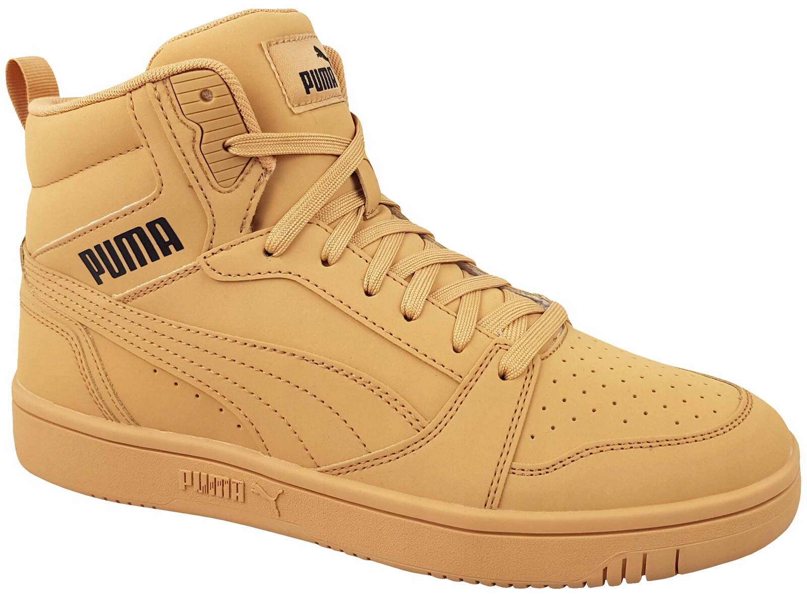 Puma Rebound Buck MID 393580 02 Buty Wysokie Brąz