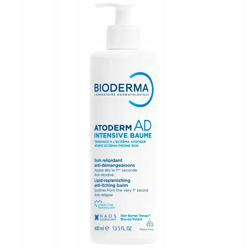 Bioderma Atoderm Ad Intensive Baume, balsam emolientowy, 400 ml