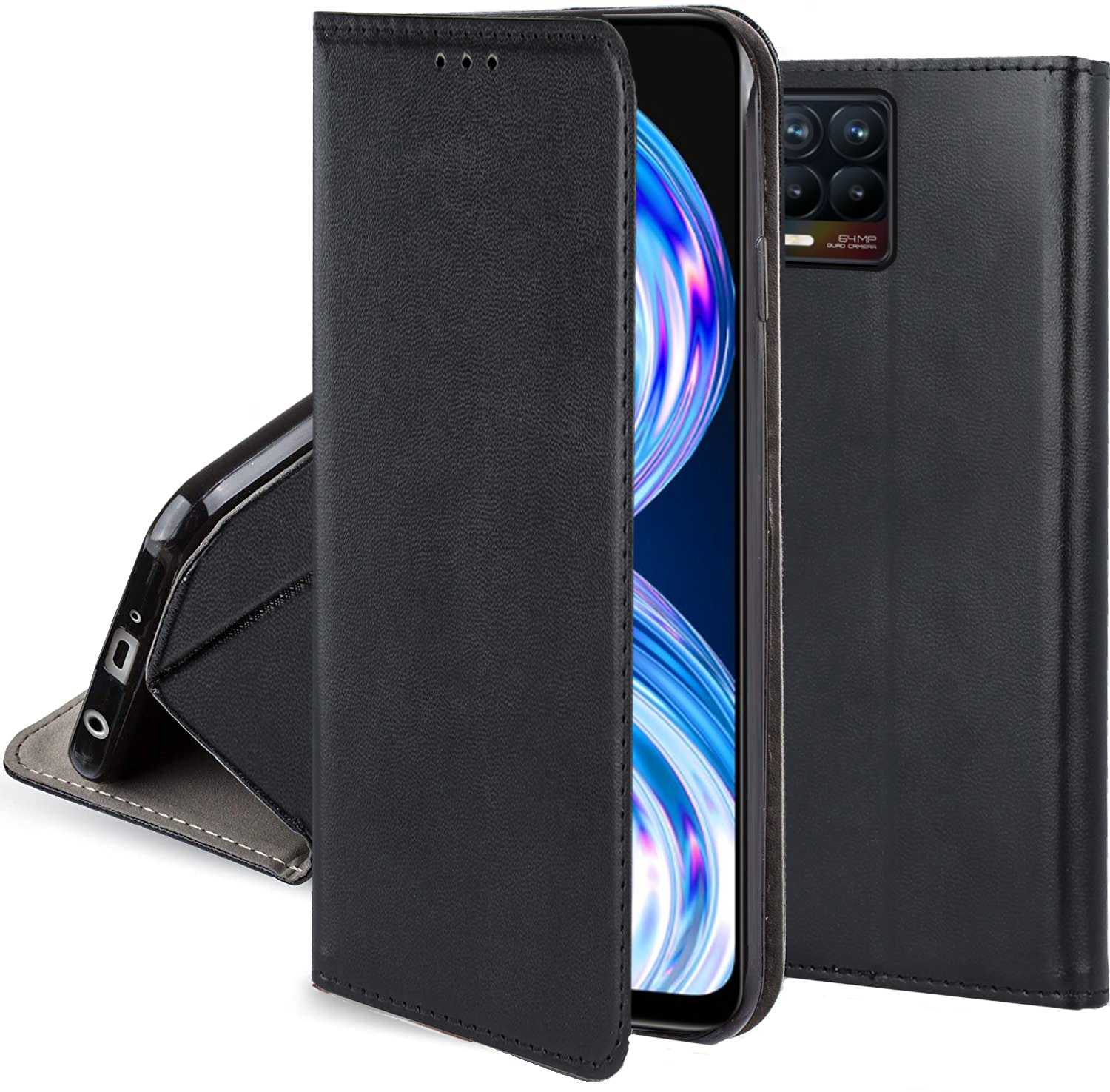 

Etui Magnetic Smart +szkło do Realme 8 8 Pro