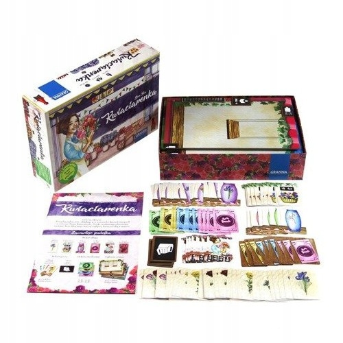Gra KWIACIARENKA Granna 10+