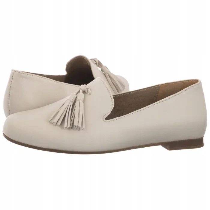 Dámské boty Mokasíny Ryłko Krémové R1S07___ _2TS Béžová