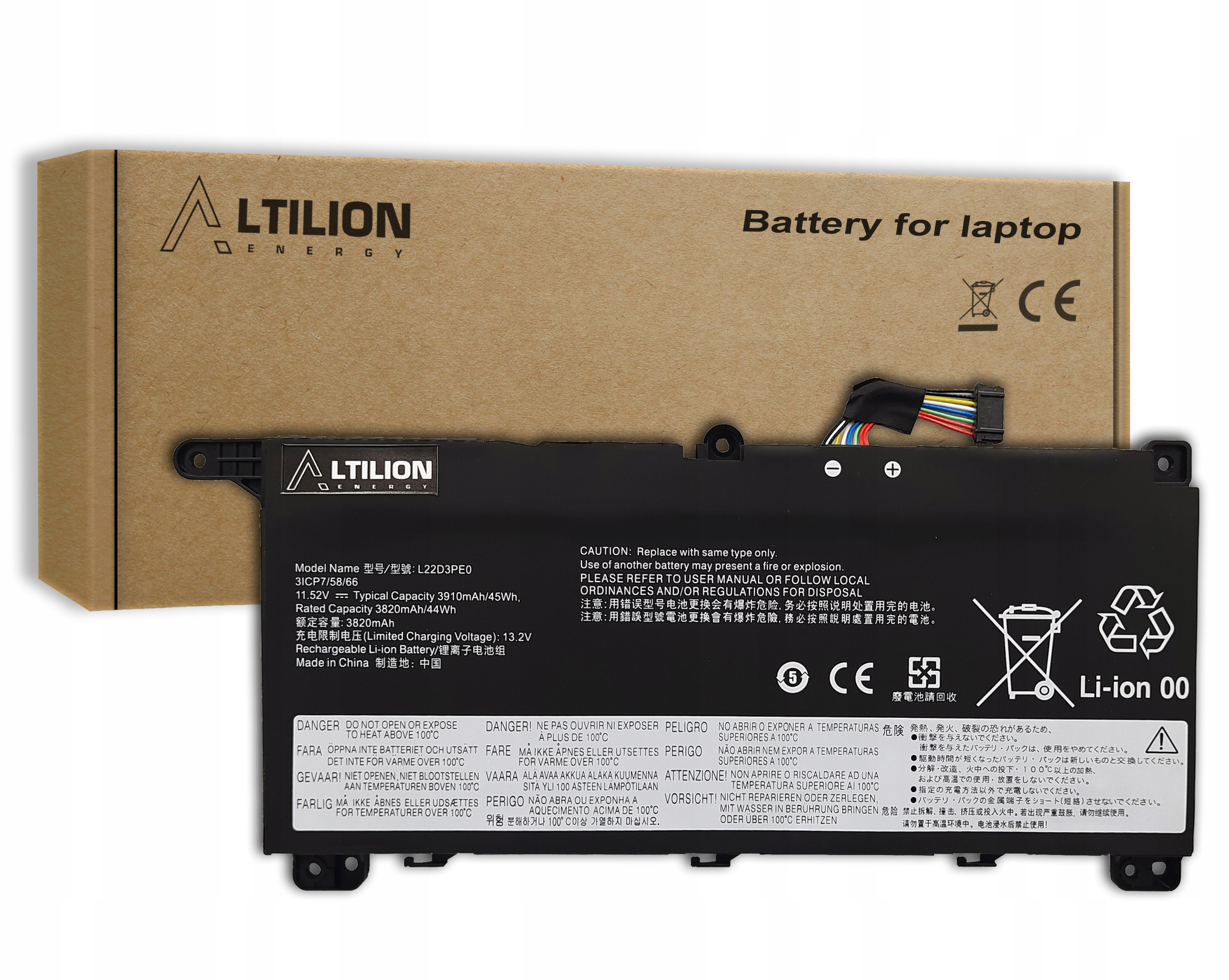 Batéria Altilion Energy L22D3PE0 kompatibilná s Lenovo