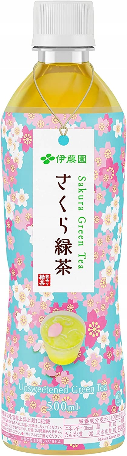 

Itoen Japońska zielona herbata z Sakura, 500ml
