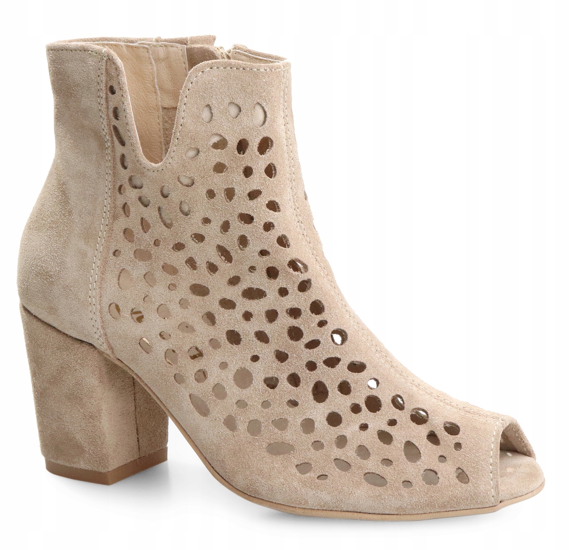 

ażurowe botki z odkrytymi palcami Exquisite 1184