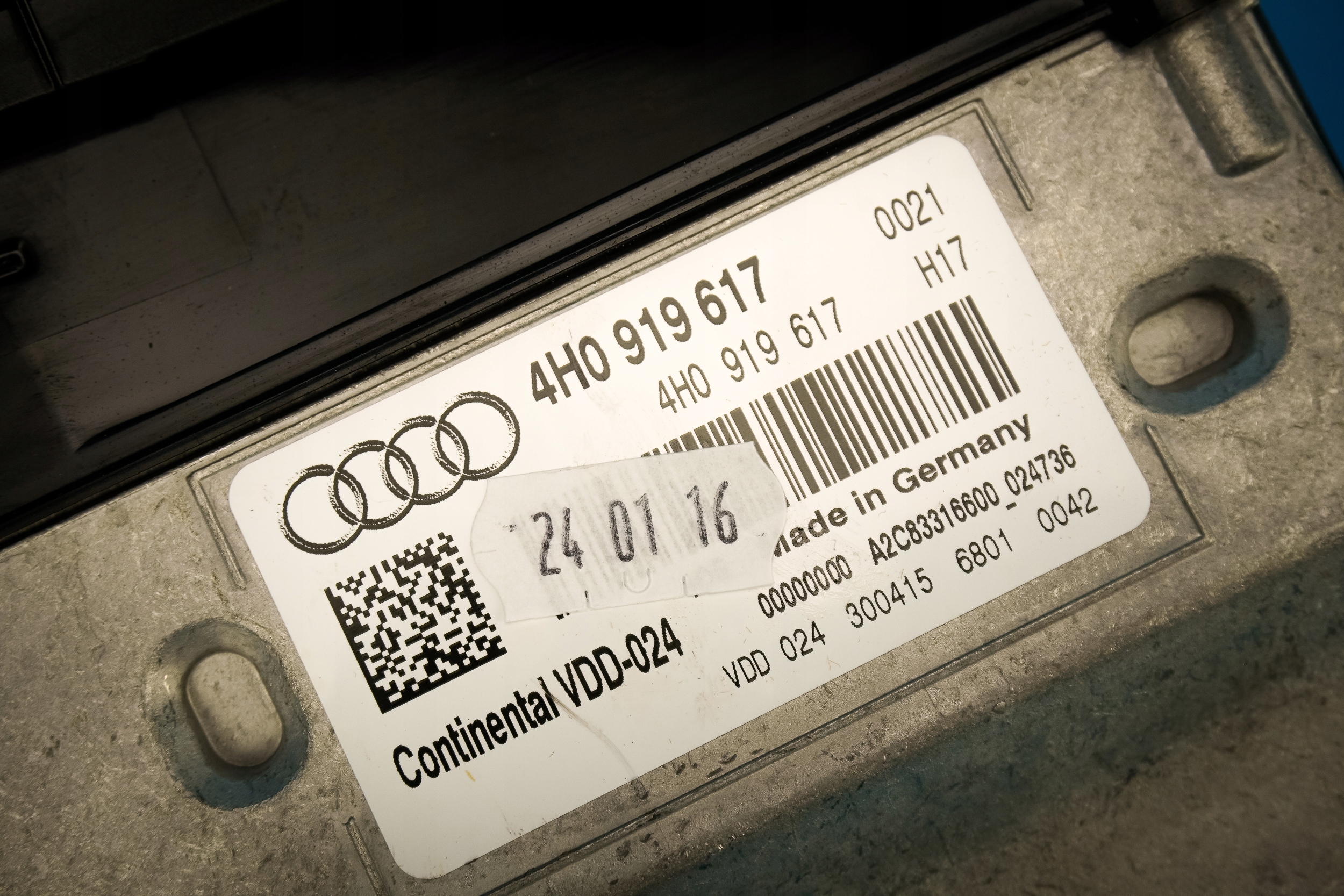 display HeadUp HUD Audi A8 4H Lift 4H0919617