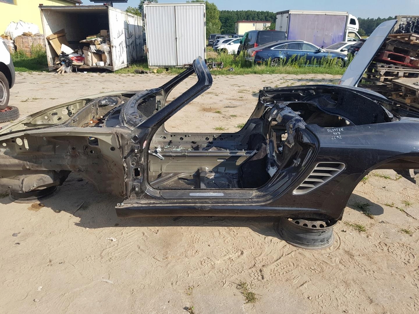 KAROSERIA WANNA BŁOTNIK PORSCHE BOXSTER 987