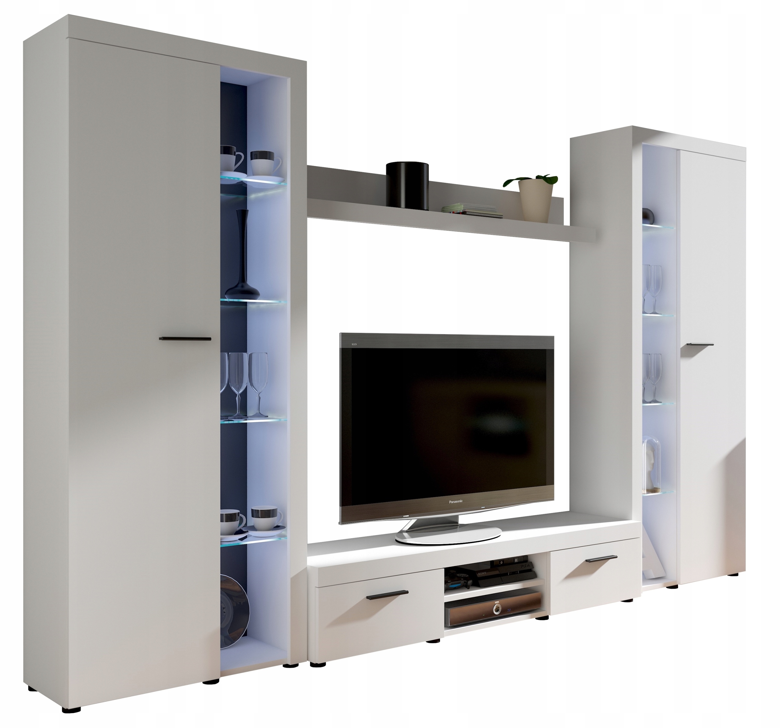 Zestaw Meblościanka RUMI XL BIAŁA Wybór Kolorów