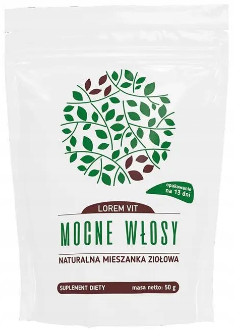 

Lorem Vit Mocne włosy susz zioła 50 g