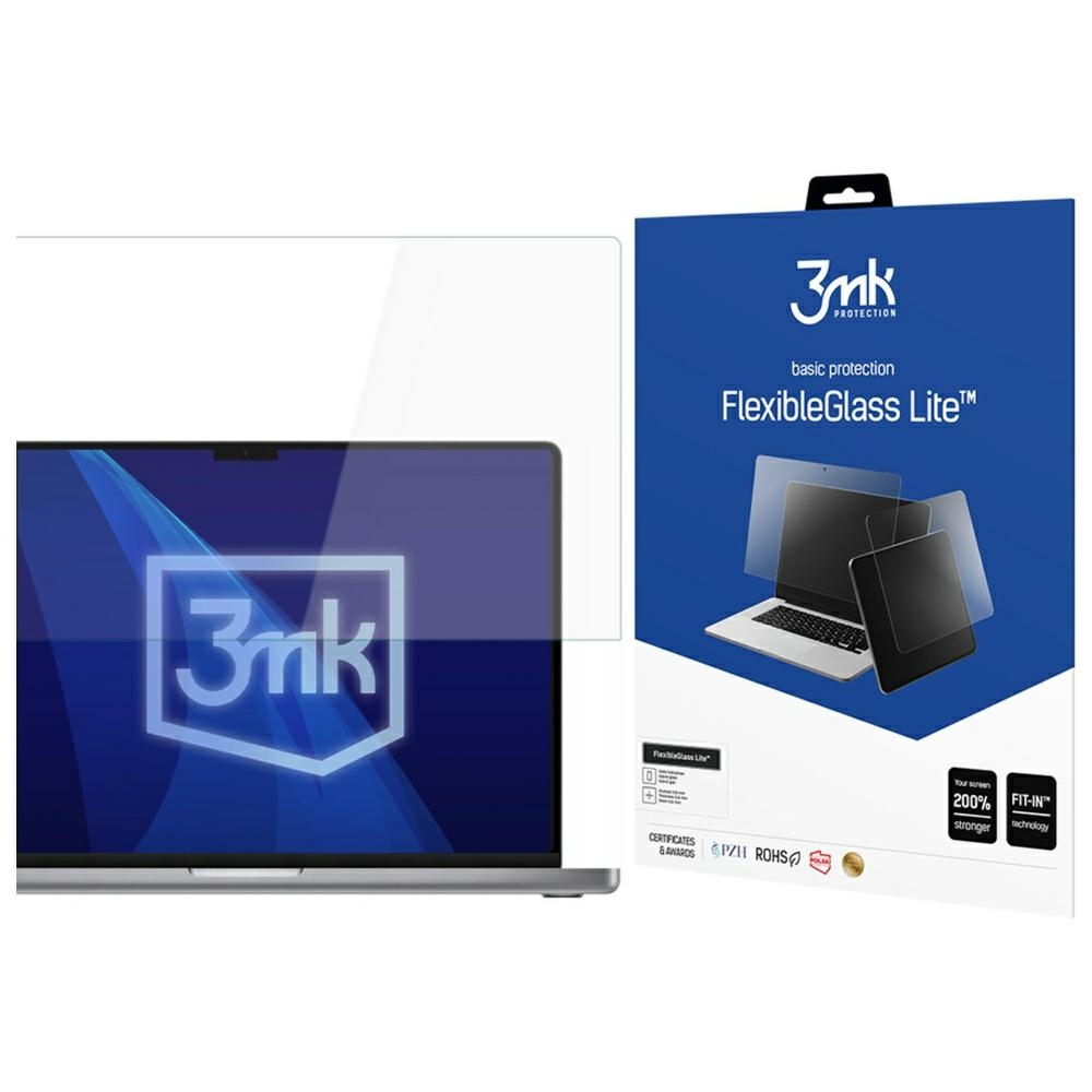 Sklo 3MK FlexibleGlass Lite pro Apple Macbook Pro 16 M1/M2/M3/M