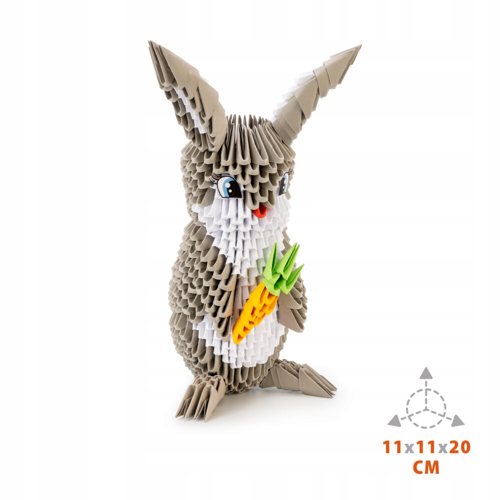 origami 3D-KRÓLIK/RABBIT — 3