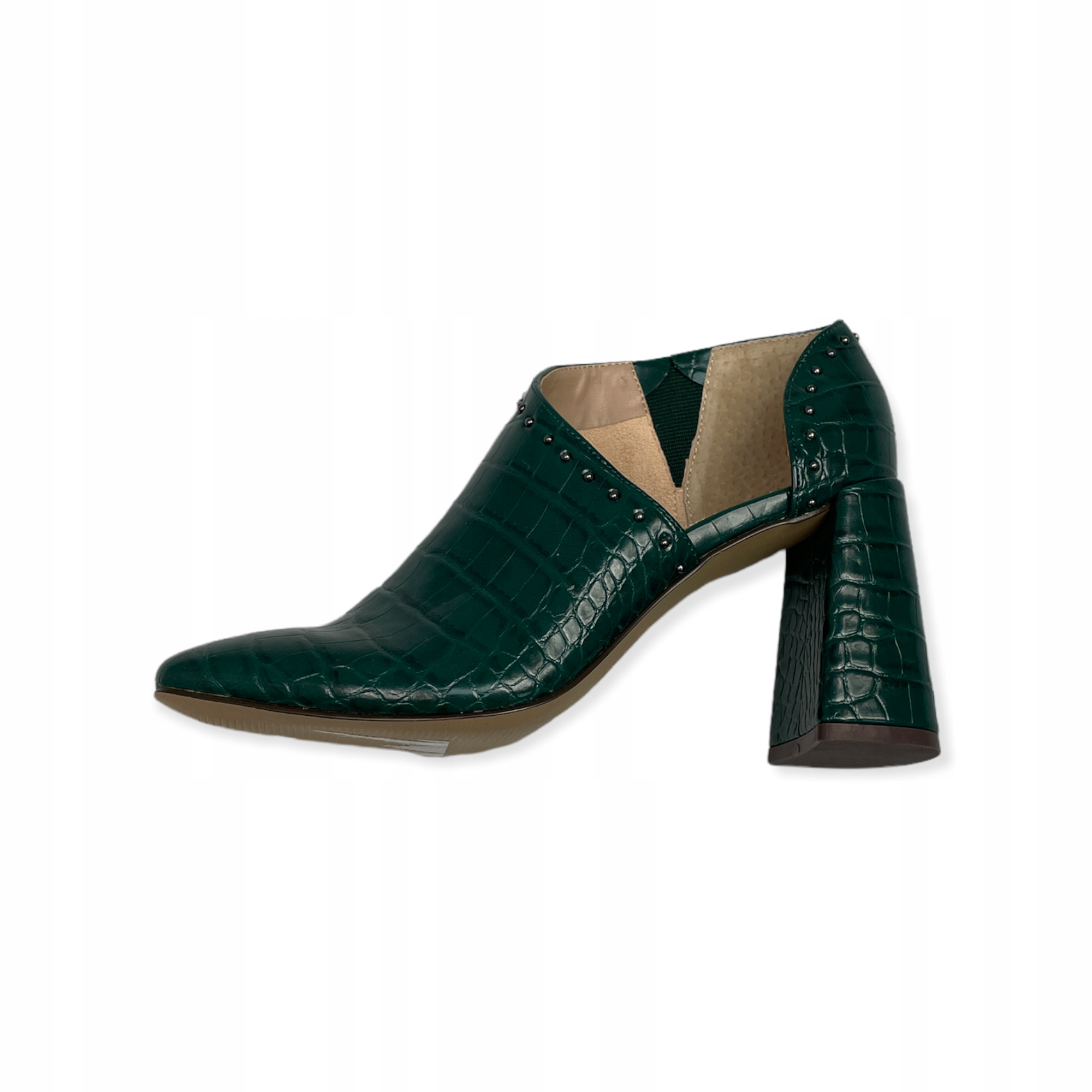 Nazouvací dámské kotníkové boty s podpatkem Charles David 36